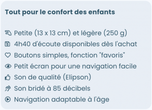 MERLIN - 350 titres par an issus des répertoires audio de Bayard et Radio  France pour les enfants de 3 à 12 ans – Histoires, musiques, documentaires,  yoga, anglais, actualité - Boîte