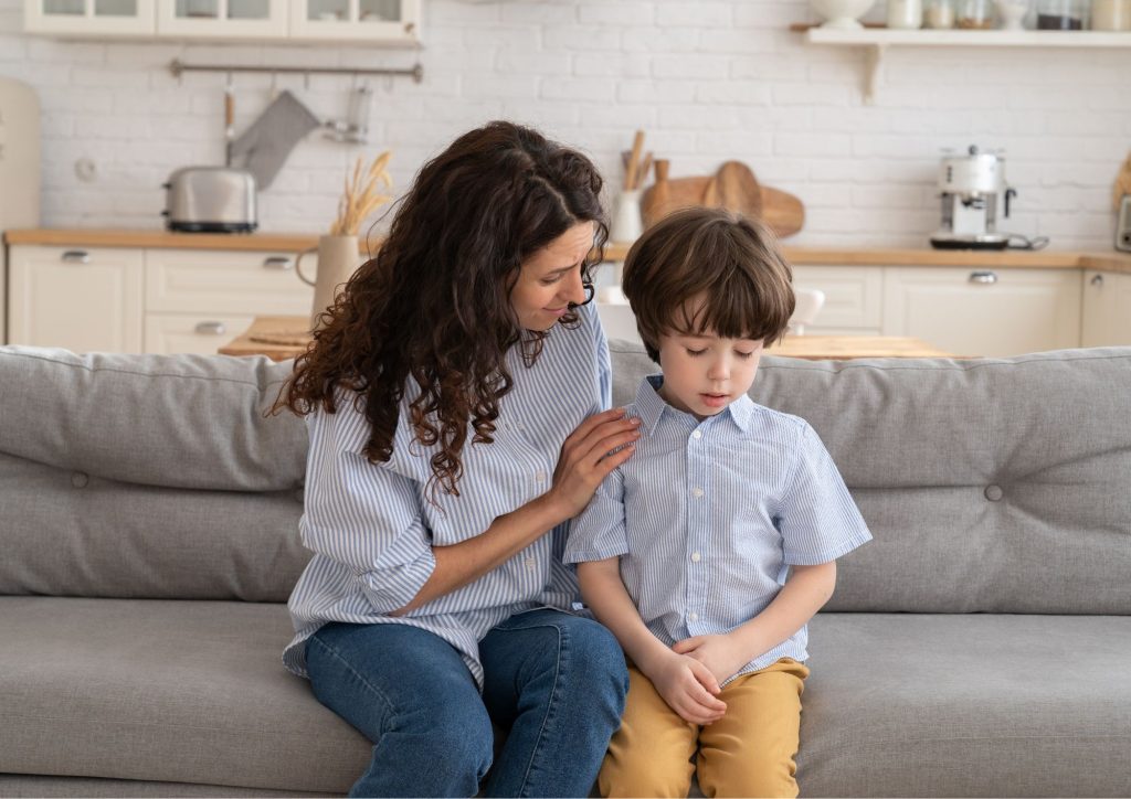 consoler un enfant