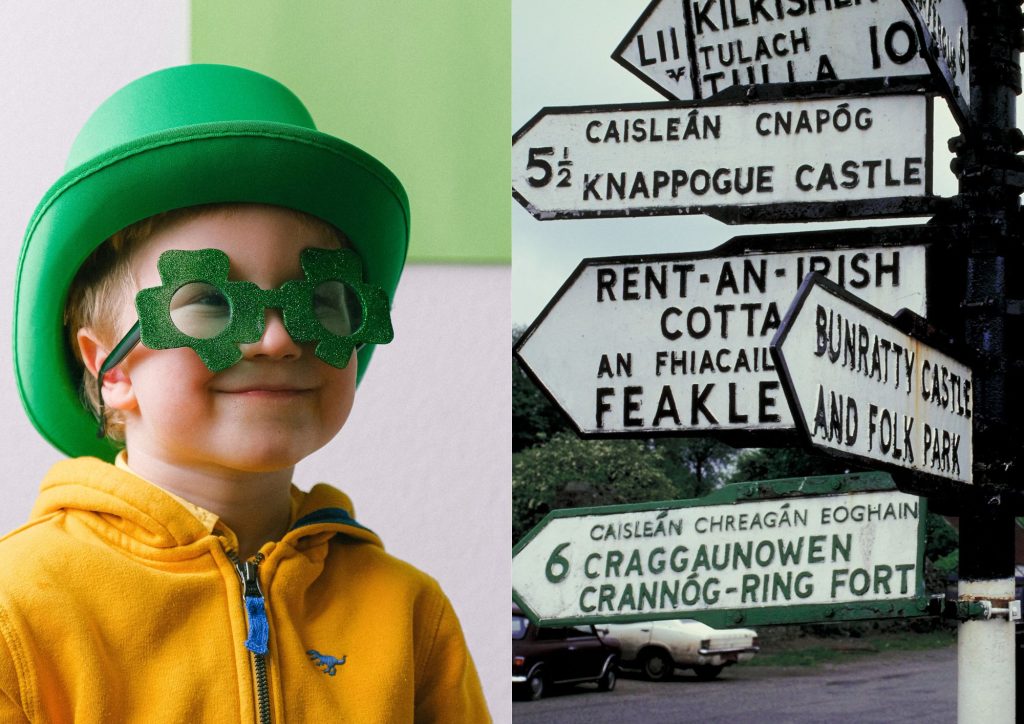 Irlande apprendre l'anglais aux enfants