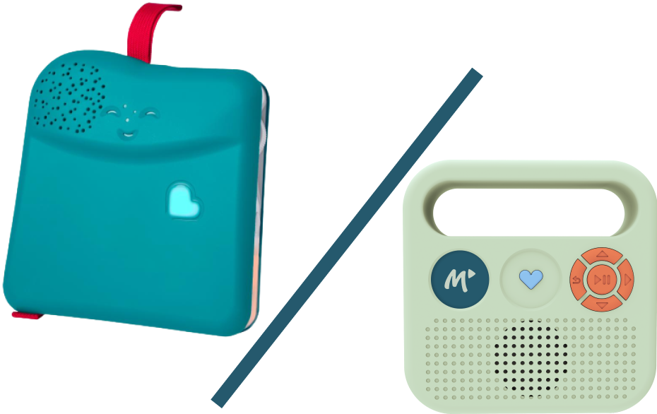 Enceinte Merlin ou Conteuse Max (Ecole des Loisirs), comment choisir ?