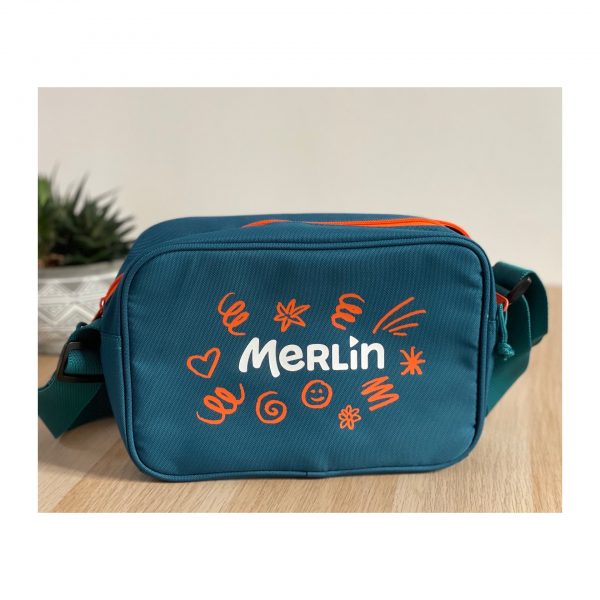 Merlin - Sacoche Merlin Made in France Blanc - Idée liste de cadeaux