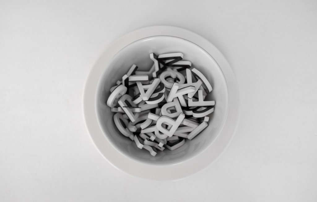 lettres pour fabriquer des mots vocabulaire