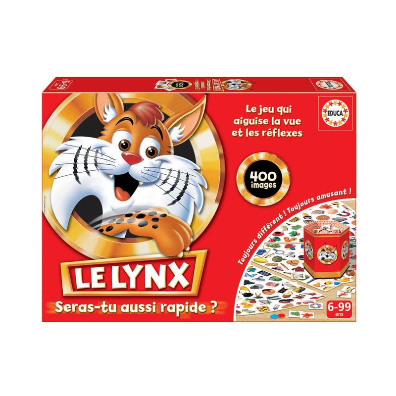 Le lynx Educa jeux de société