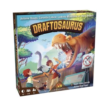 Draftosaurus Ankama jeu de société draft