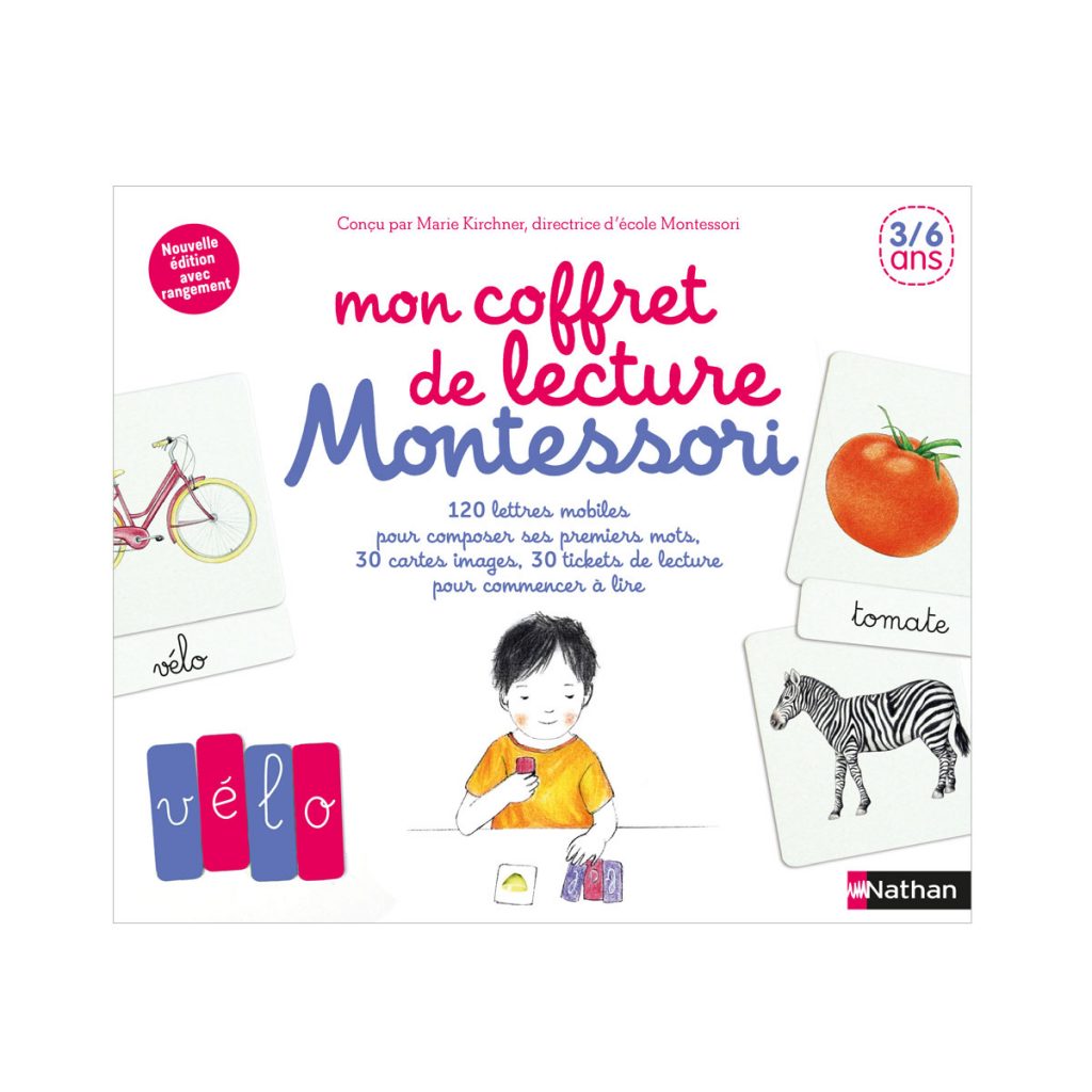 méthode de lecture montessori coffret de matériel nathan