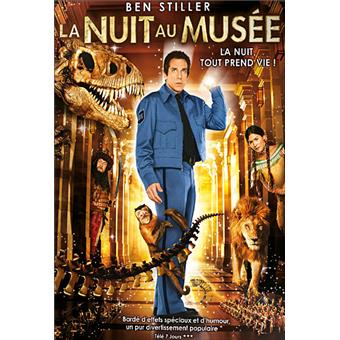 La nuit au musée film pour enfants (3 films)