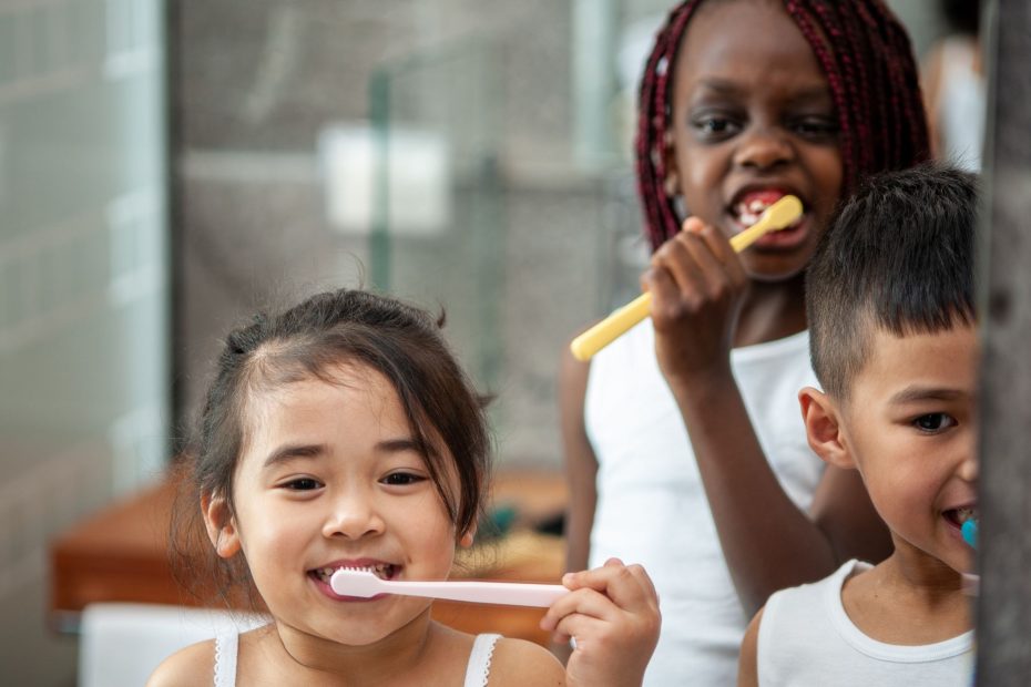 brossage de dents enfants