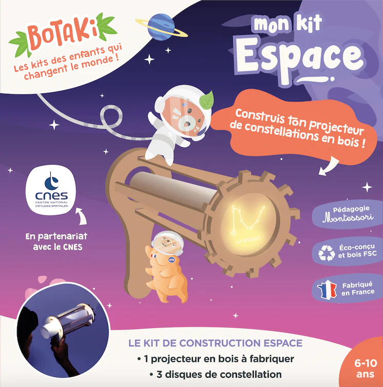 coffret Botaki pour enfants kit espace jeux éducatifs français
