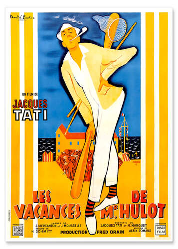 Les vacances de monsieur Hulot film poétique tout public (tous les films de Tati)