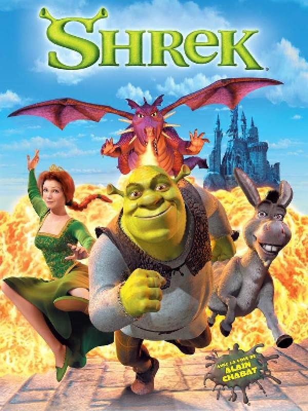 Shrek série de films de pour enfants