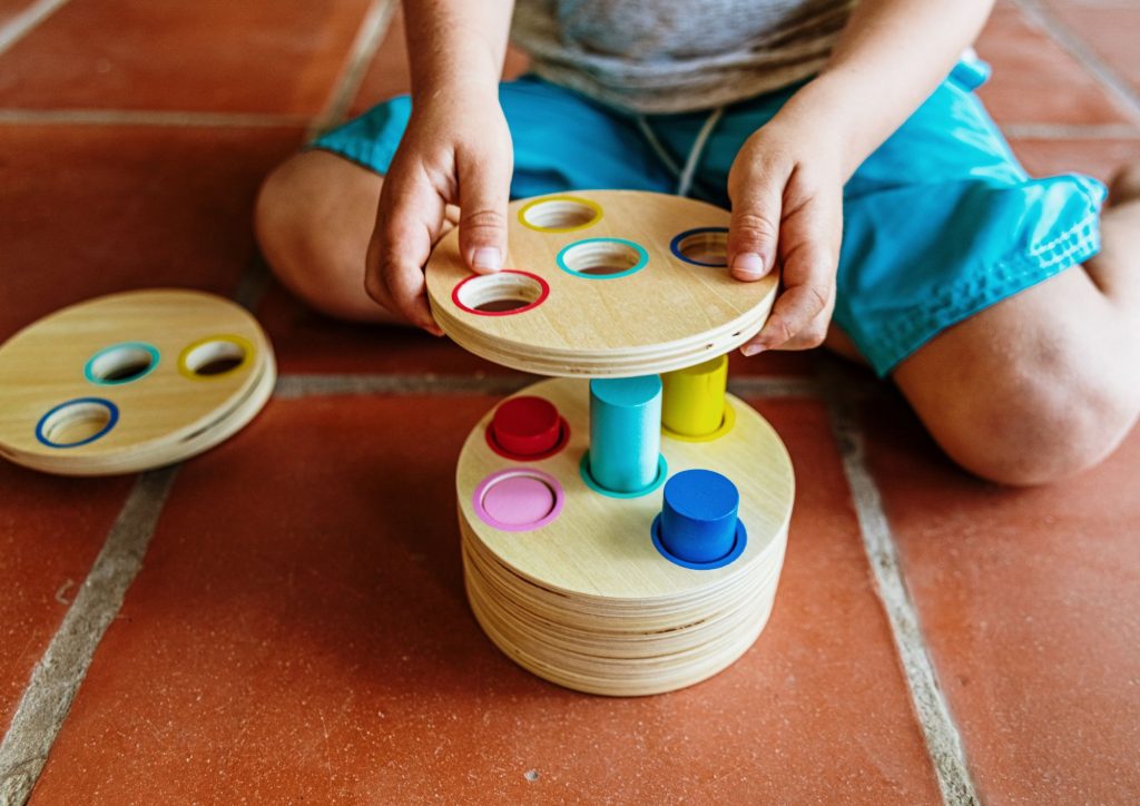 jeux éducatifs Montessori