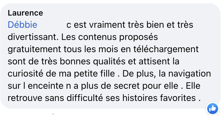 Mon avis sur Merlin – l'enceinte avec une sélection audio de chez Radio  France et Bayard – La maîtresse geek