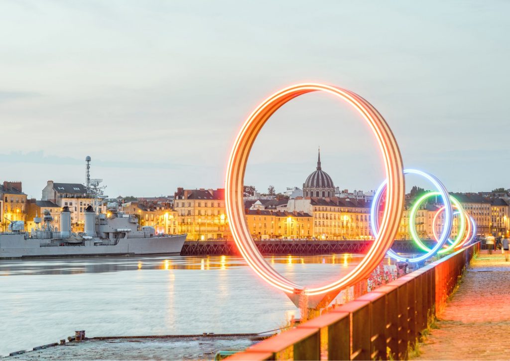 Les anneaux à Nantes ©Canva Pro