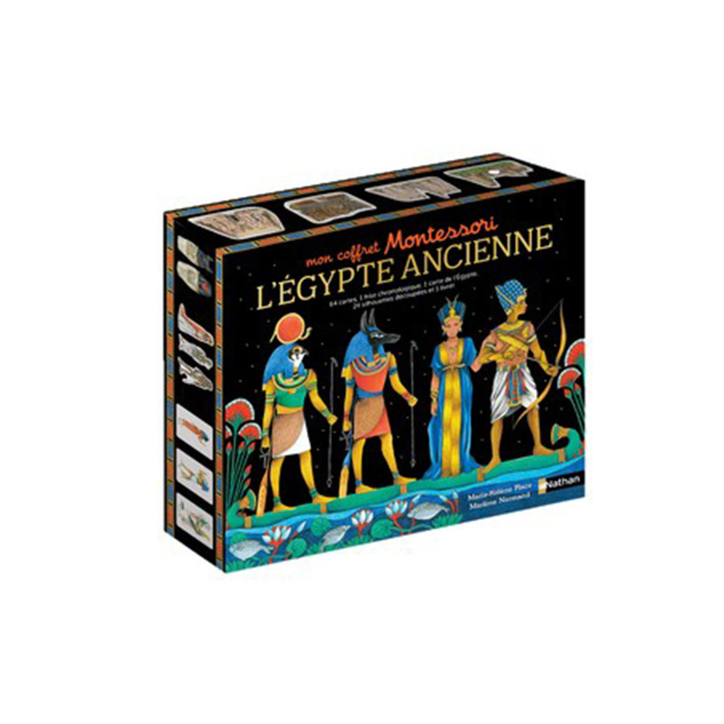 Mon coffret Montessori L'Égypte ancienne (Nathan)