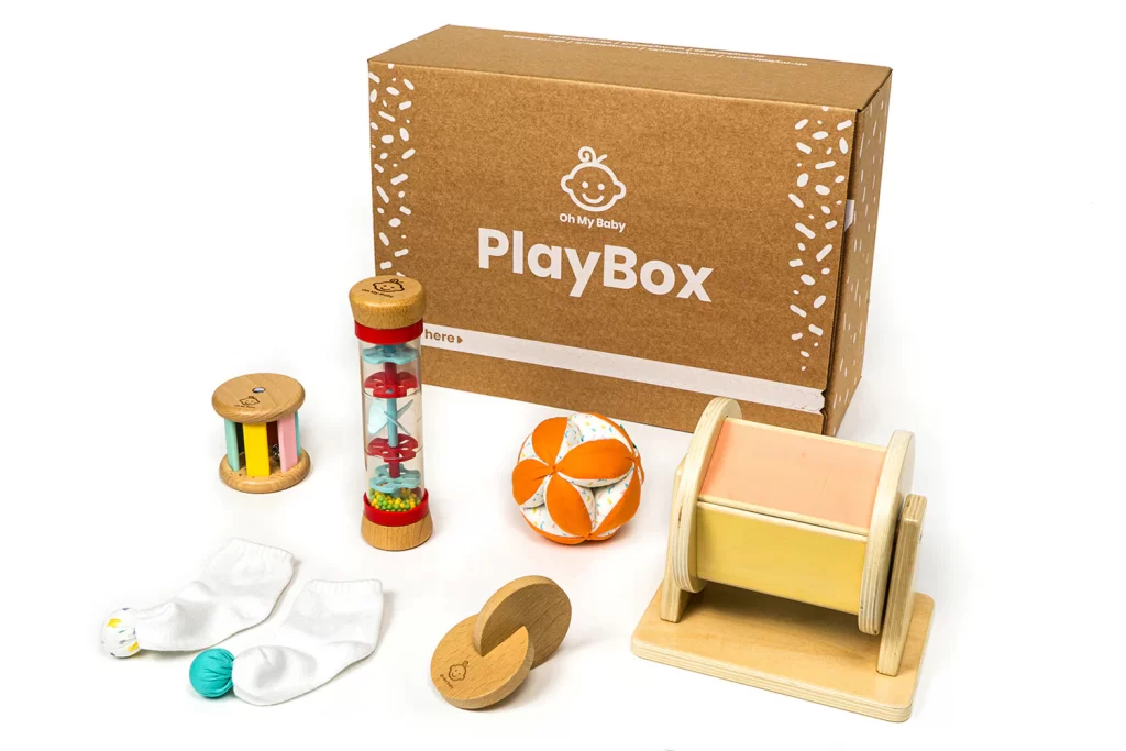 La Play box de Oh my baby  hochets Montessori