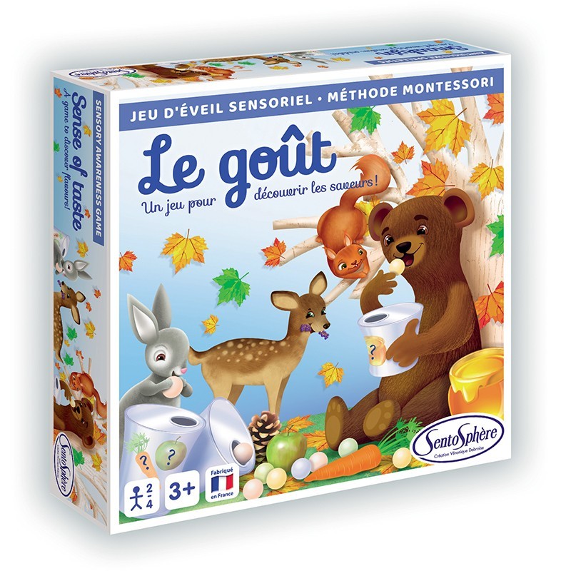 Jeu sensoriel - Le goût (Sentosphère)