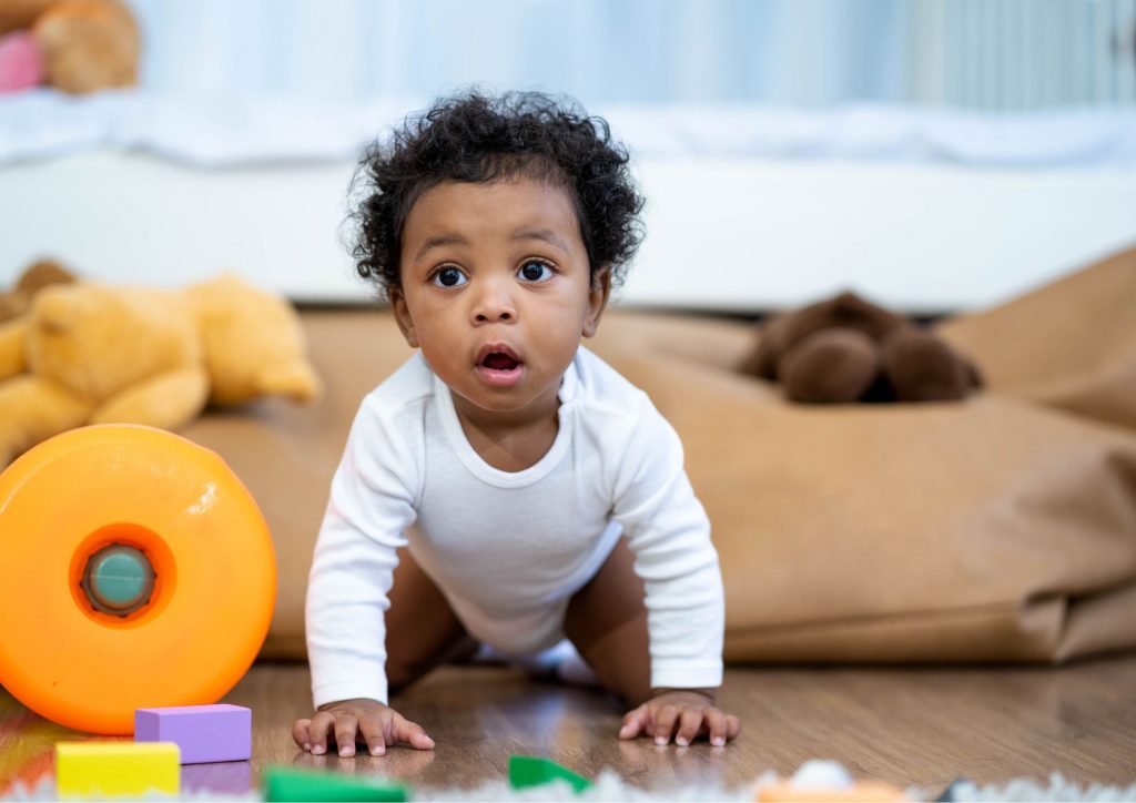 développement moteur du bébé