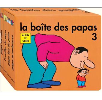 La boîte des papas Alain Le saux, l'école des loisirs