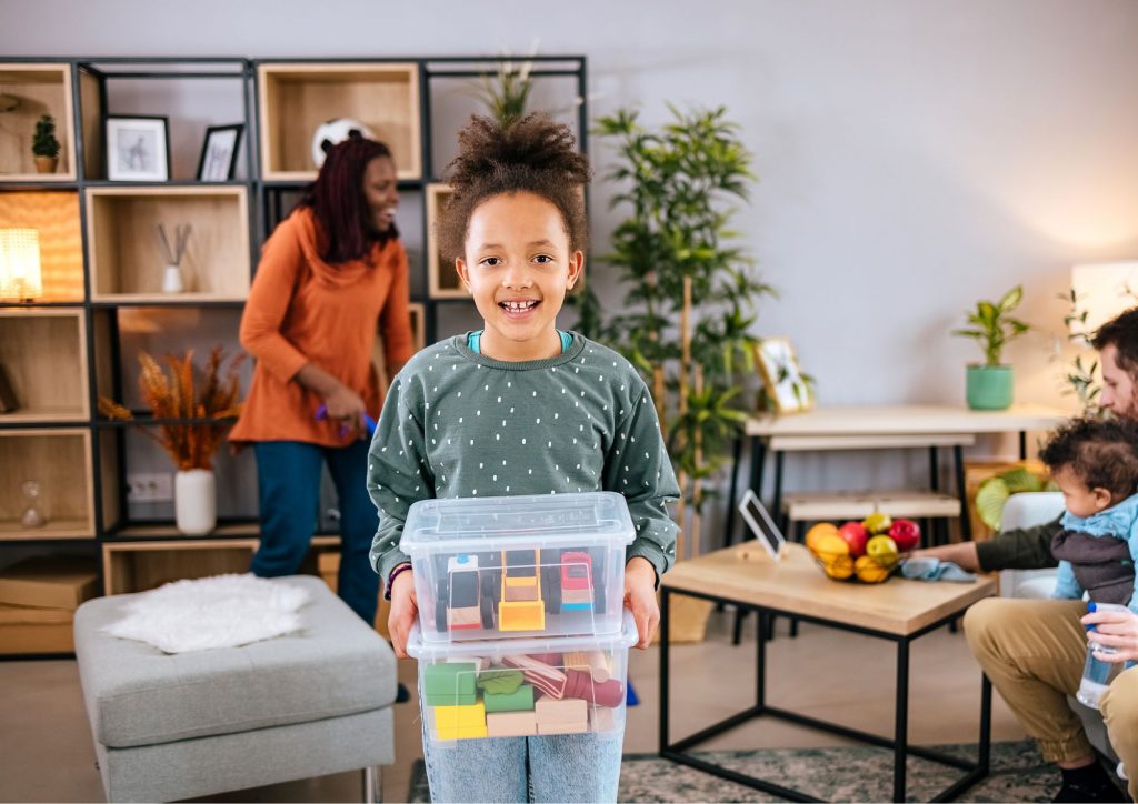 organiser le rangement et le ménage en famille