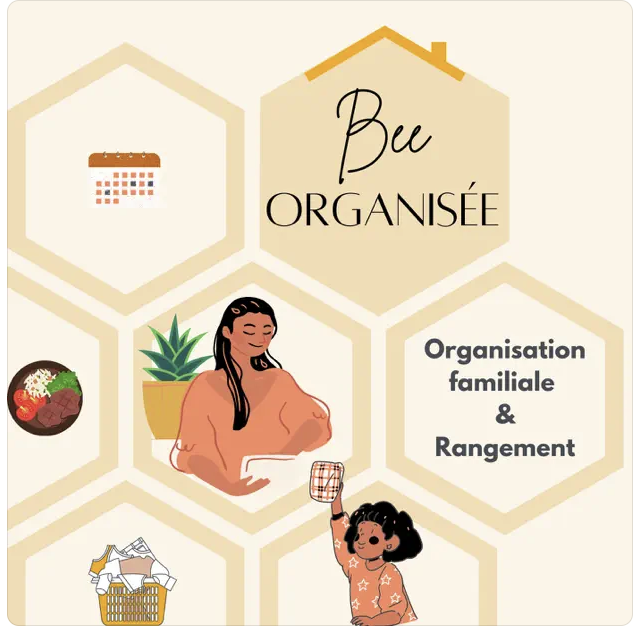 Bee organisée podcast d'organisation familiale et rangement