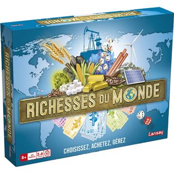 jeu Lansay Richesses du monde éducation financière enfants