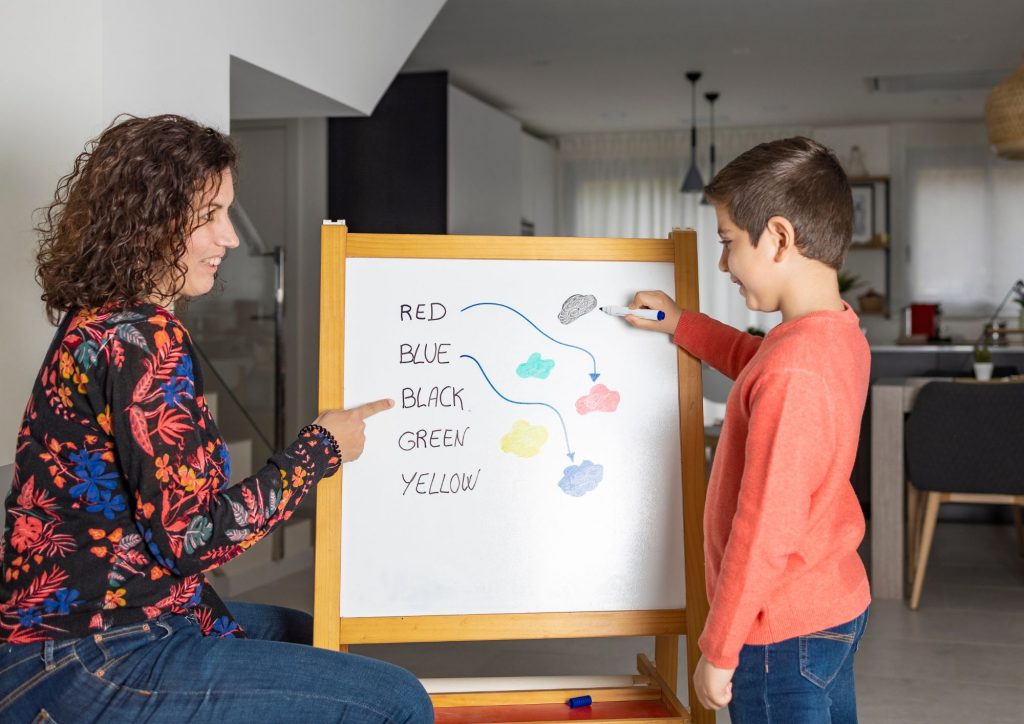 affichage pour mémoriser à l'école et à la maison