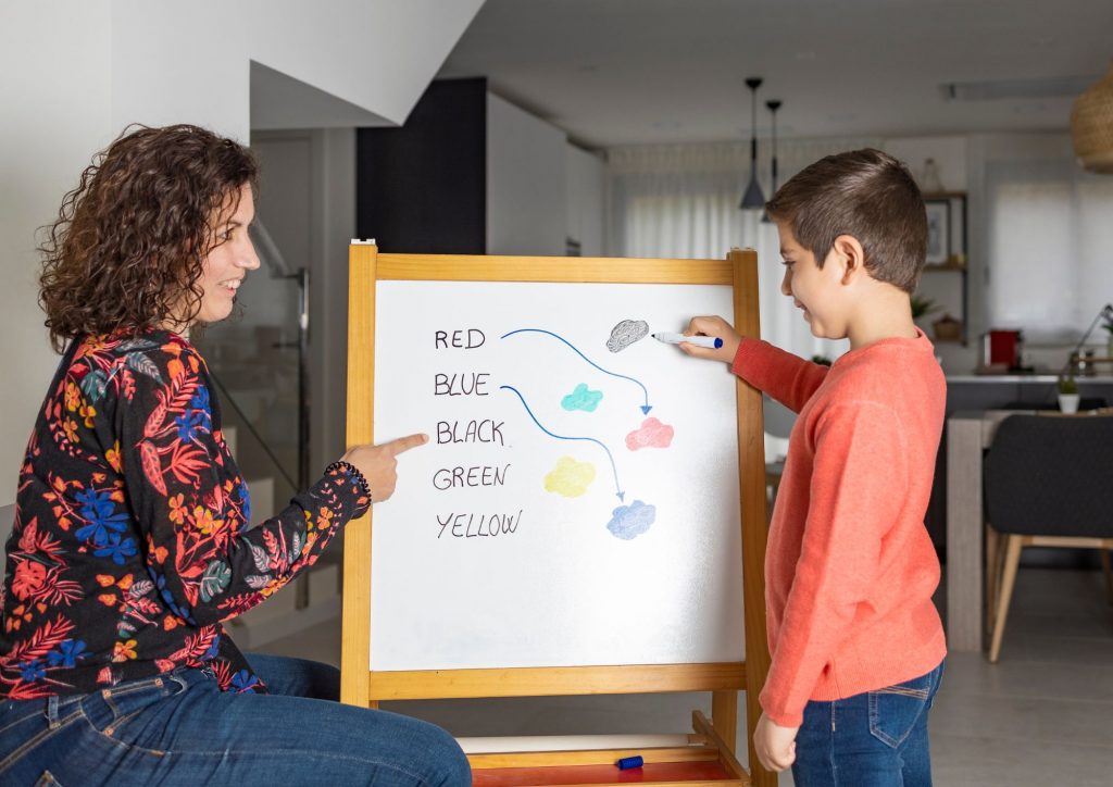 affichage pour mémoriser à l'école et à la maison