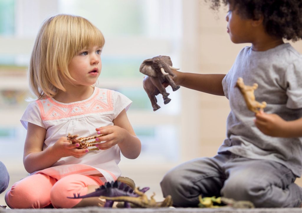partager entre enfants