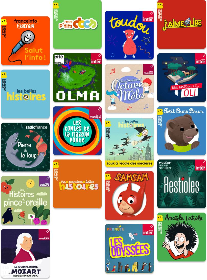 MERLIN Boîte à Histoires – Version 2 Avec Casque – 1000 Titres Inclus (Bayard, Milan, Radio France) – De 3 à 12 Ans