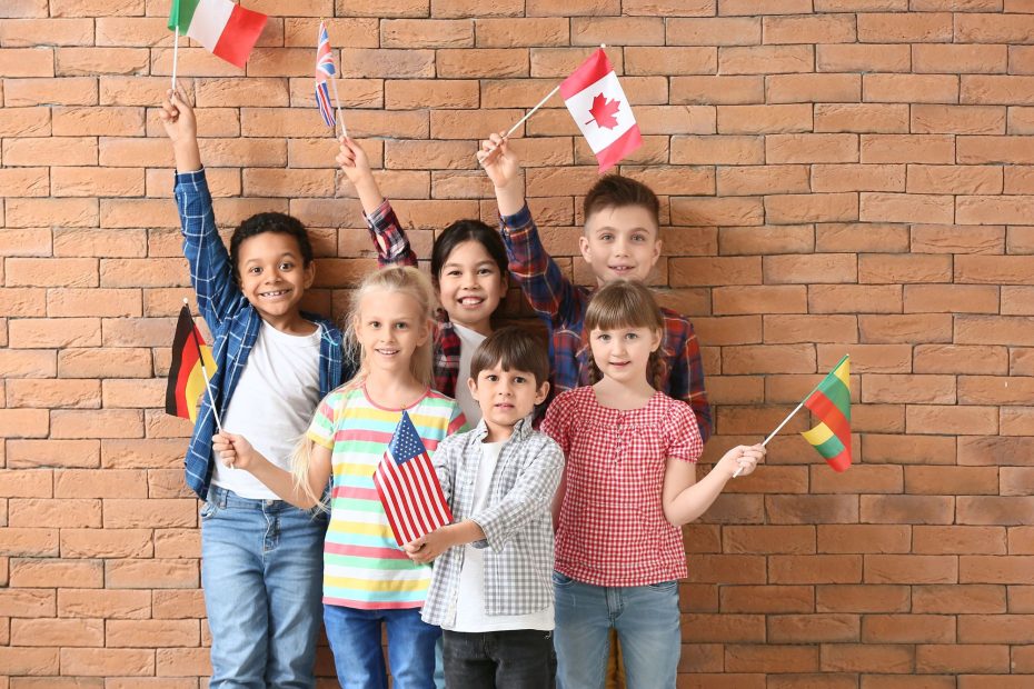 apprendre une langue étrangère aux enfants