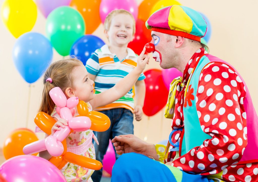 animation clown anniversaire enfant 