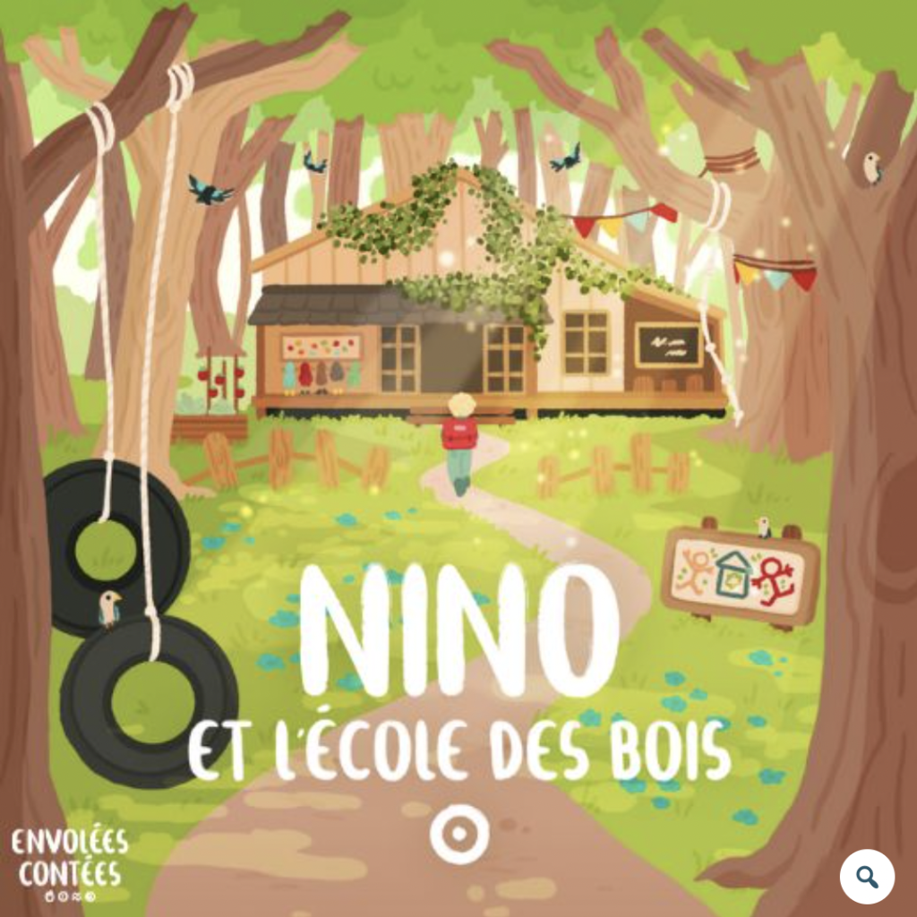 école dans la forêt
