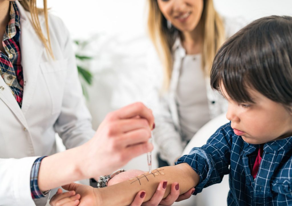 dépistage allergie enfant