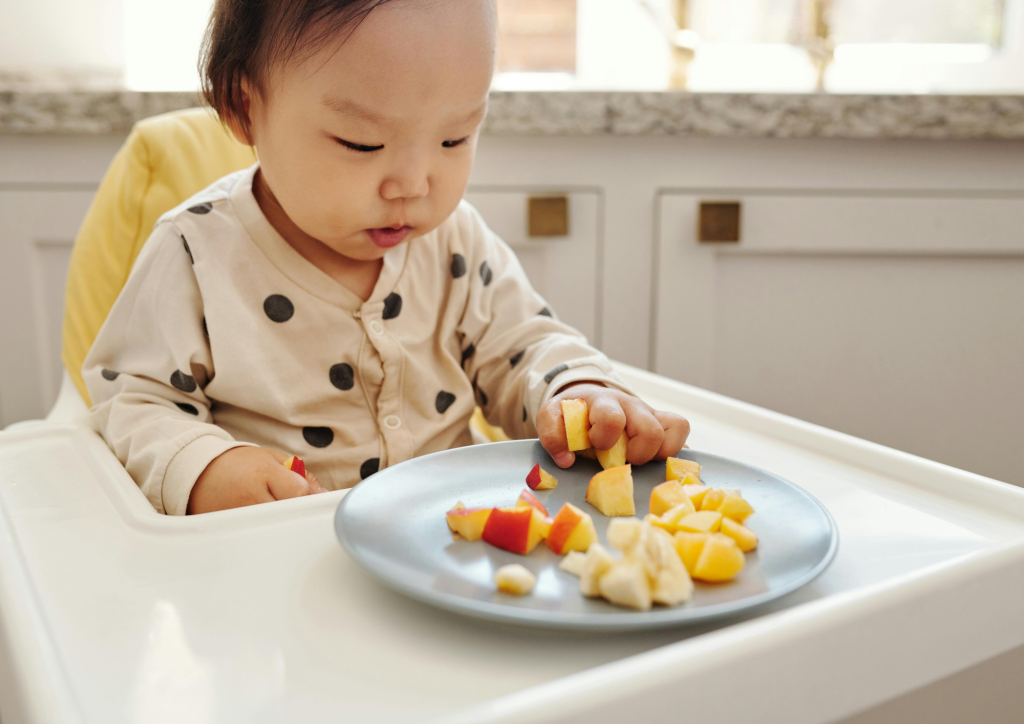 diversification alimentaire bébé et morceaux