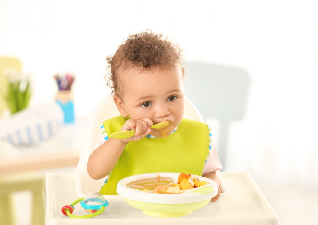 bébé qui choisit ce qu'il mange DME