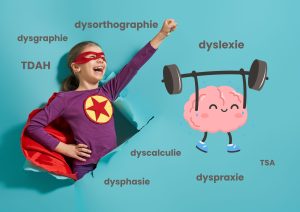 TND enfants dyslexie dysphasie dyspraxie