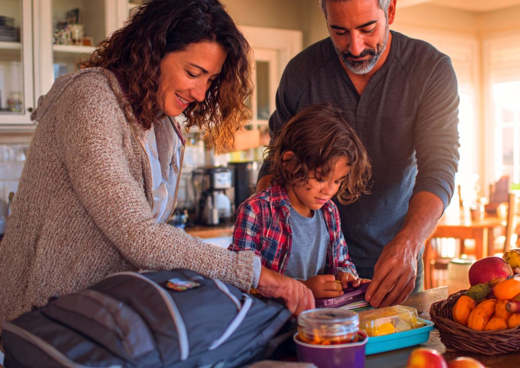 préparer ses affaires d'école la veille