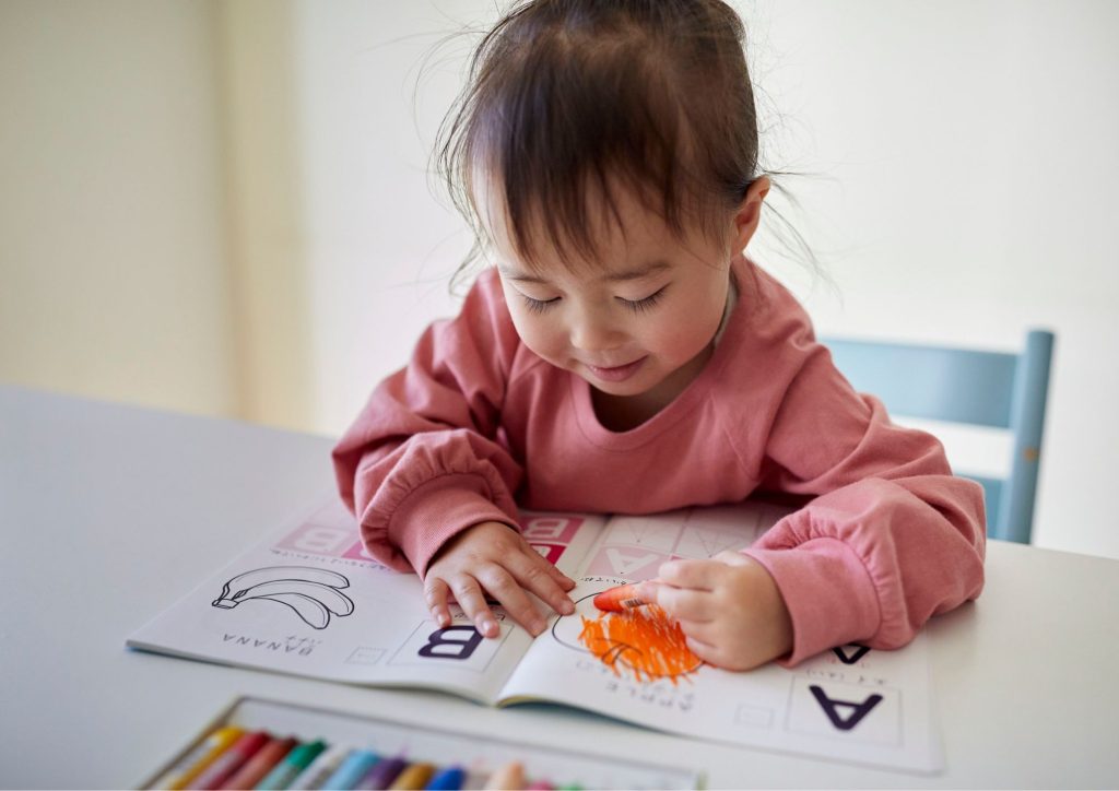 coloriages et apprentissages des enfants