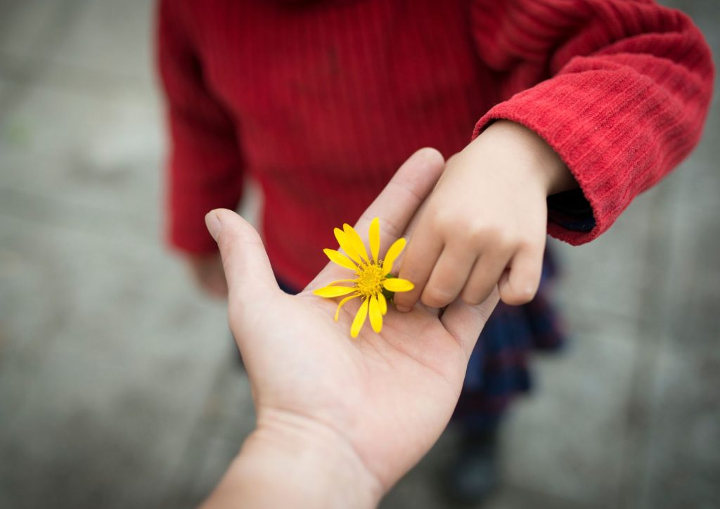 apprendre le partage et la gratitude aux enfants