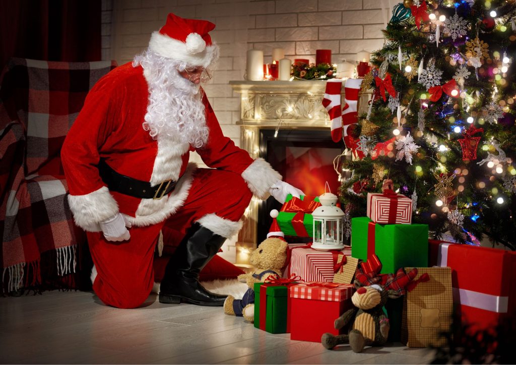 menace éducative Père Noël