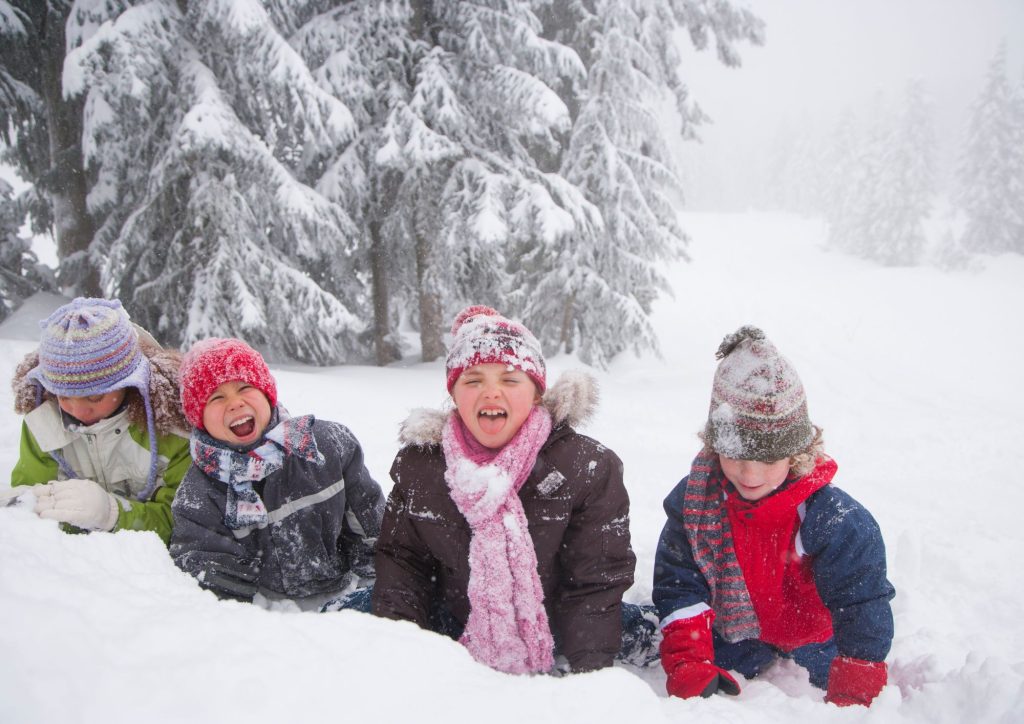 promenade dans la neige alternative écrans Noël
