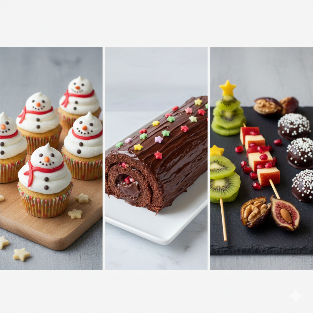 recettes desserts de Noël pour enfants