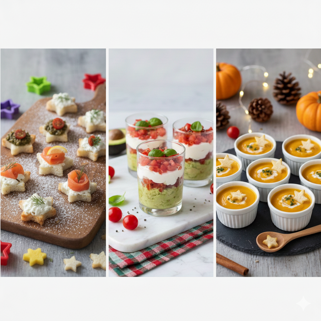recettes entrées de Noël pour enfants