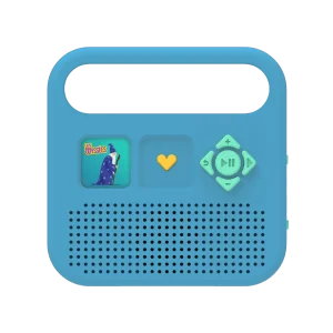 Enceinte Merlin & plus de 1000 titres - Bleu polaire