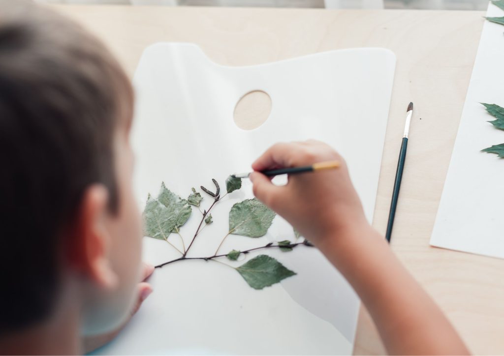 land art enfants