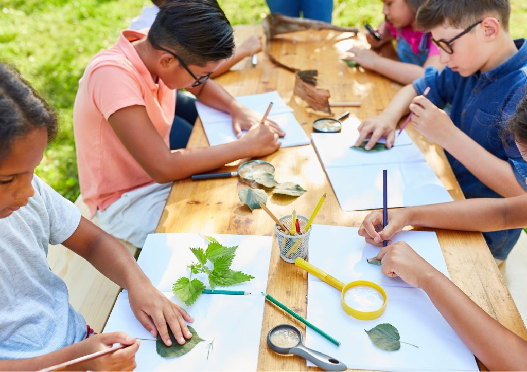 activités nature et manuelles vacances d'été enfants