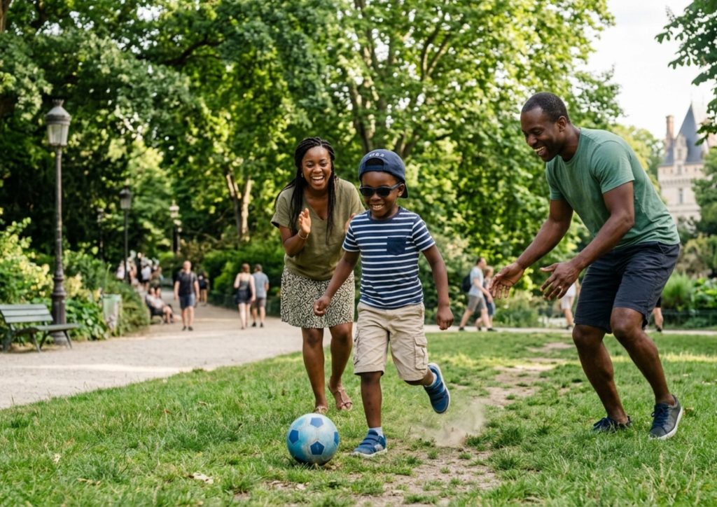 jeux plein air enfant printemps