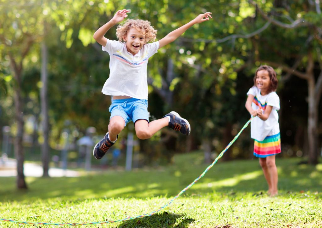 jeux d'élastique enfants