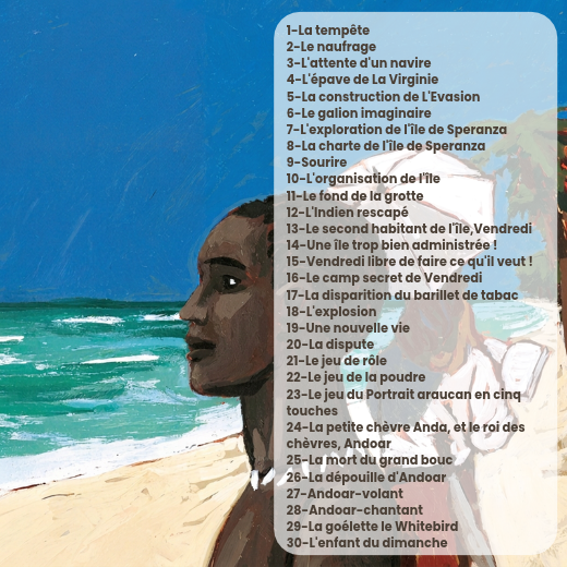Vendredi ou la vie sauvage tracklisting