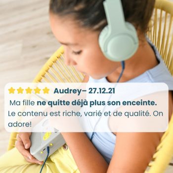 Merlin enceinte made in France vert